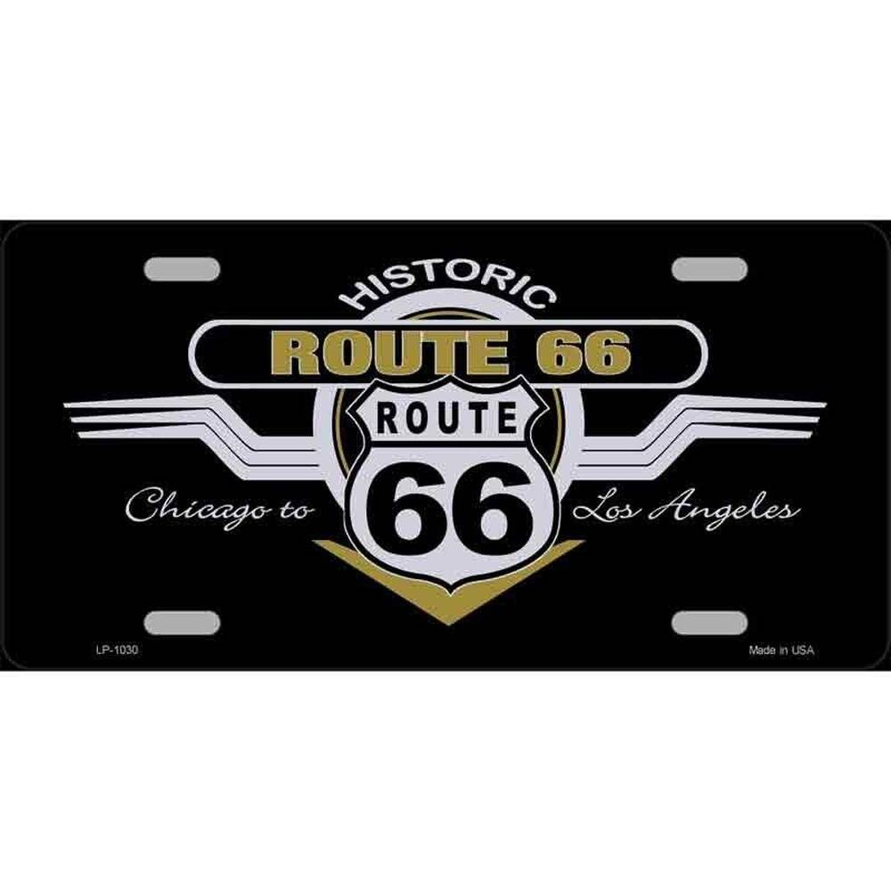 Route 66 Chicago to Los Angeles Metal Novelty License Plate eBay Motors:Parts & Accessories:Car & Truck Parts & Accessories:Exterior Parts & Accessories:License Plates & Frames Style Your Walls